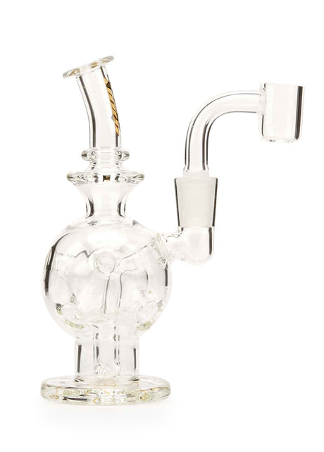 MOB Glass Exo Mini Dab Rig Fab Style Rig with Showerhead Perc