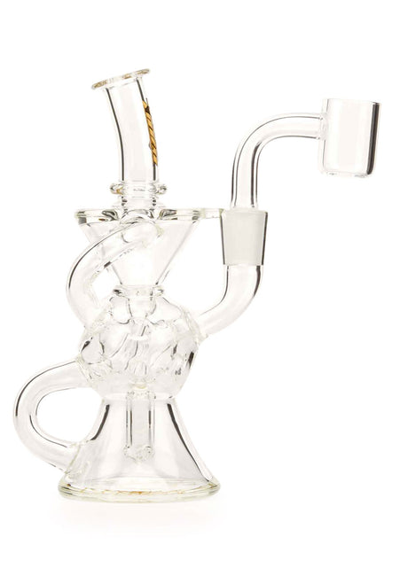 MOB Glass Exocycler Mini Dab Rig Clear Scientific Glass