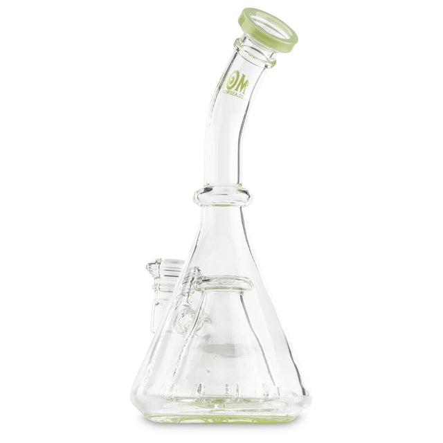 MOB Glass Light Green Collins Percolator Bubbler  water pipe rig bong for wholesale