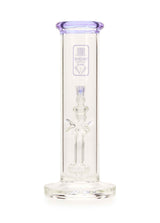 Affordable Straight Tube Glass Water Pipes Purple Rain