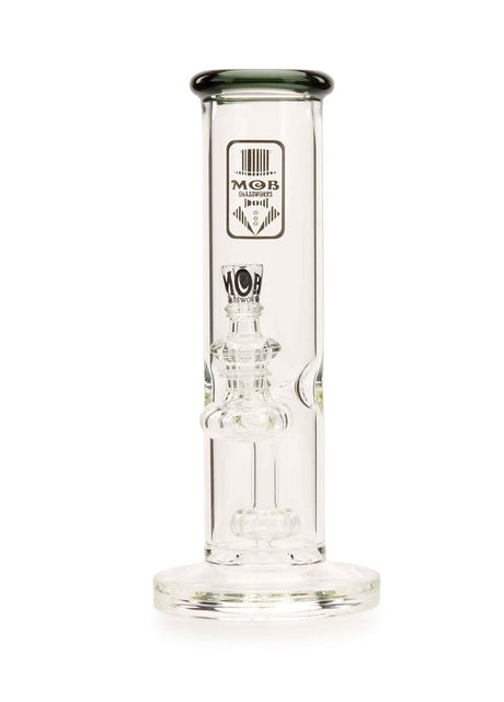 Affordable Straight Tube Glass Water Pipes Green Slime