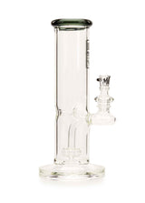 Affordable Straight Tube Glass Water Pipes Green Slime