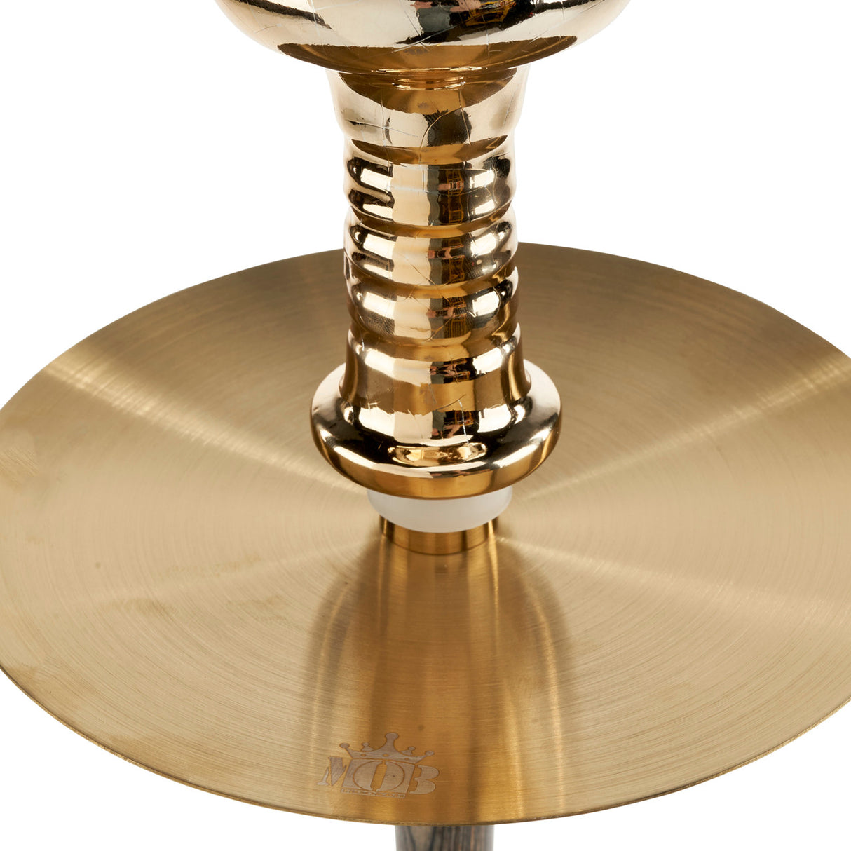 MOB Madera Hookah Gold Stainless Steel Tray