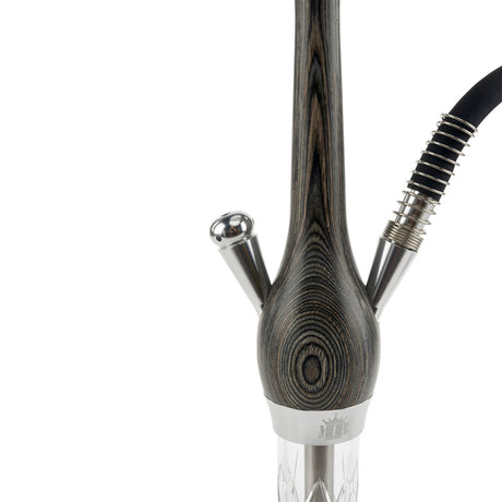 Mob Timber Hookah Dark Wood Finish Stem