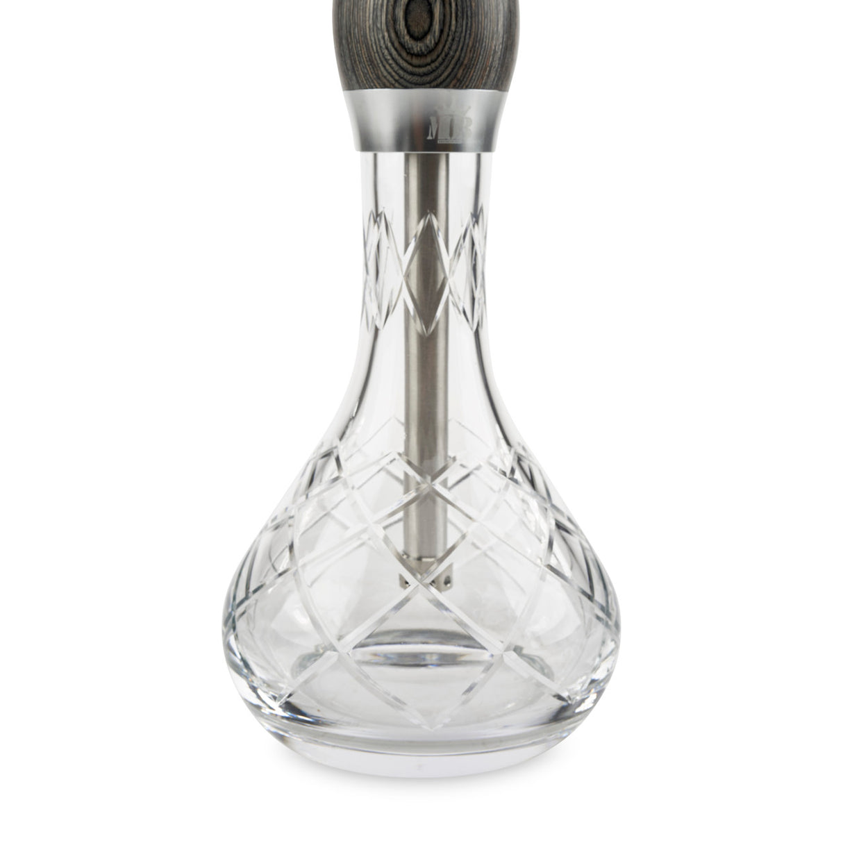 MOB Timber Hookah Crystal Glass Base