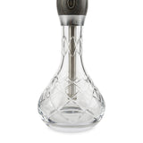 MOB Timber Hookah Crystal Glass Base