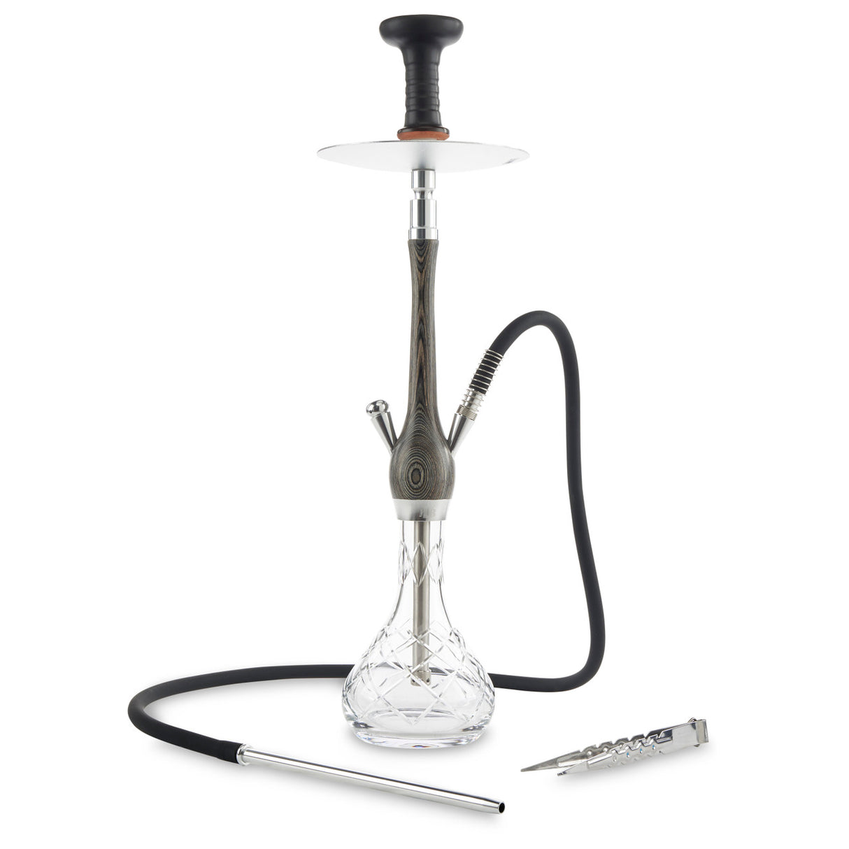 Mob Timber Hookah dark Wood Finish