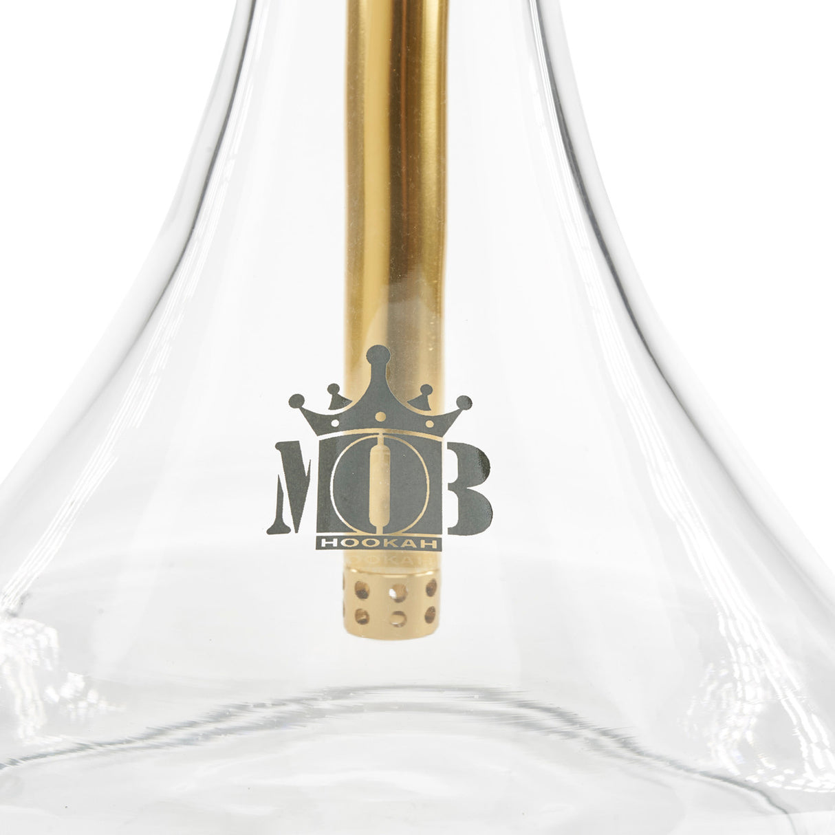 Mob diamond heavy duty glass vase