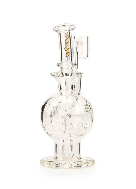 MOB Glass Exo Mini Dab Rig Fab Style Rig with Showerhead Perc