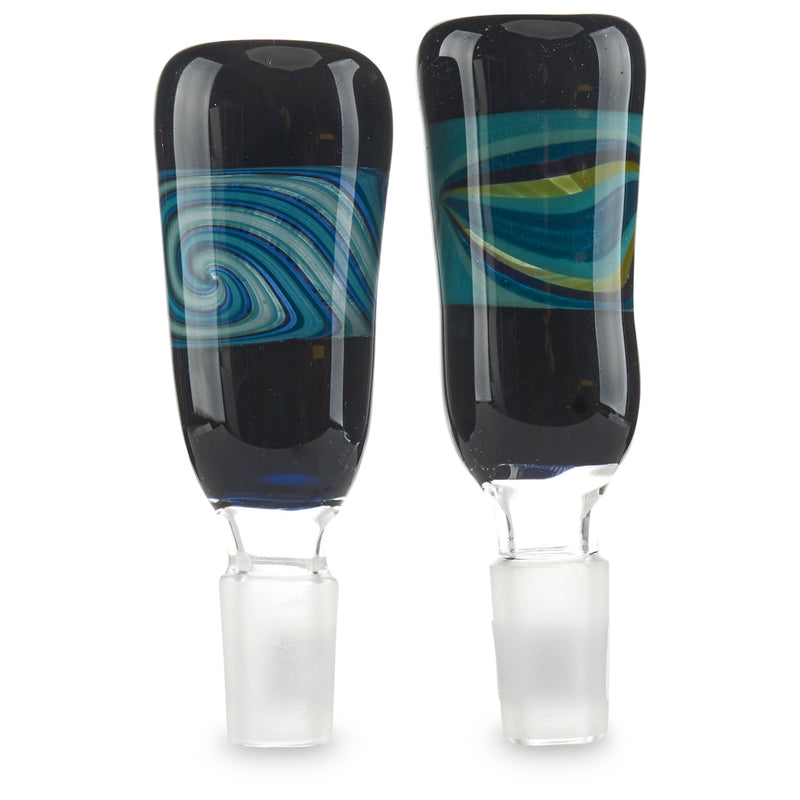 ocean wave water pipe 14mm bowl for dry herb