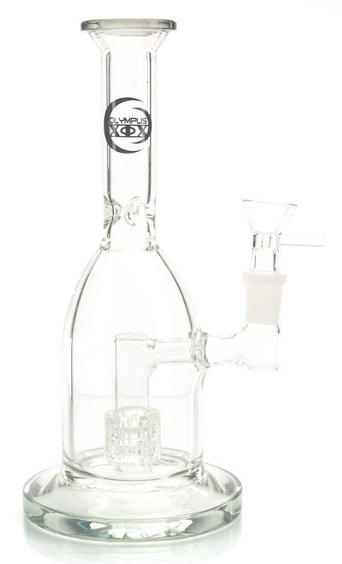Olympus Champagne Bottle Water Pipe with Colored Glass and Thick Borosilicate Glass 5