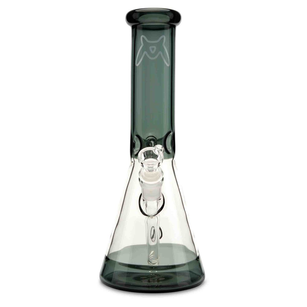 Mav Glass Full Color 18in Beaker water pipe for dry herb smoke