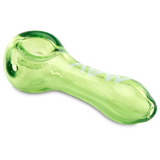 MAV Glass Professional Dry Herb Hand Pipe angled view ooze