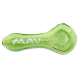 MAV Glass Professional Dry Herb Hand Pipe top view ooze