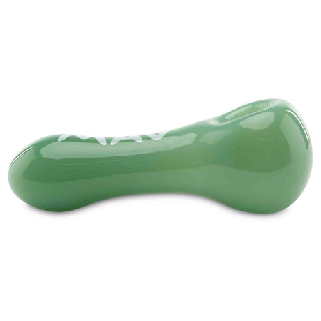 MAV Glass Professional Dry Herb Hand Pipe side view forest