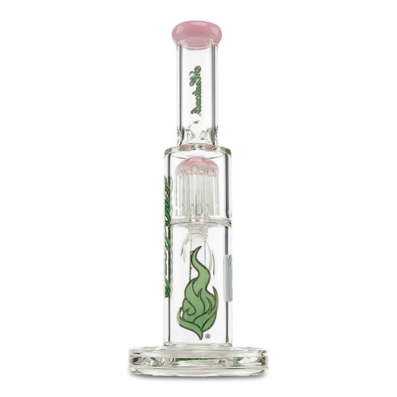 Medicali 10" 8-Tree Straight water pipe for dry herb