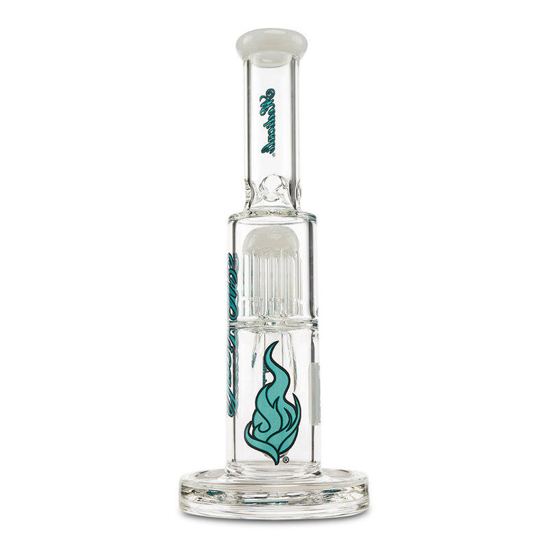 Medicali 10" 8-Tree Straight water pipe for dry herb