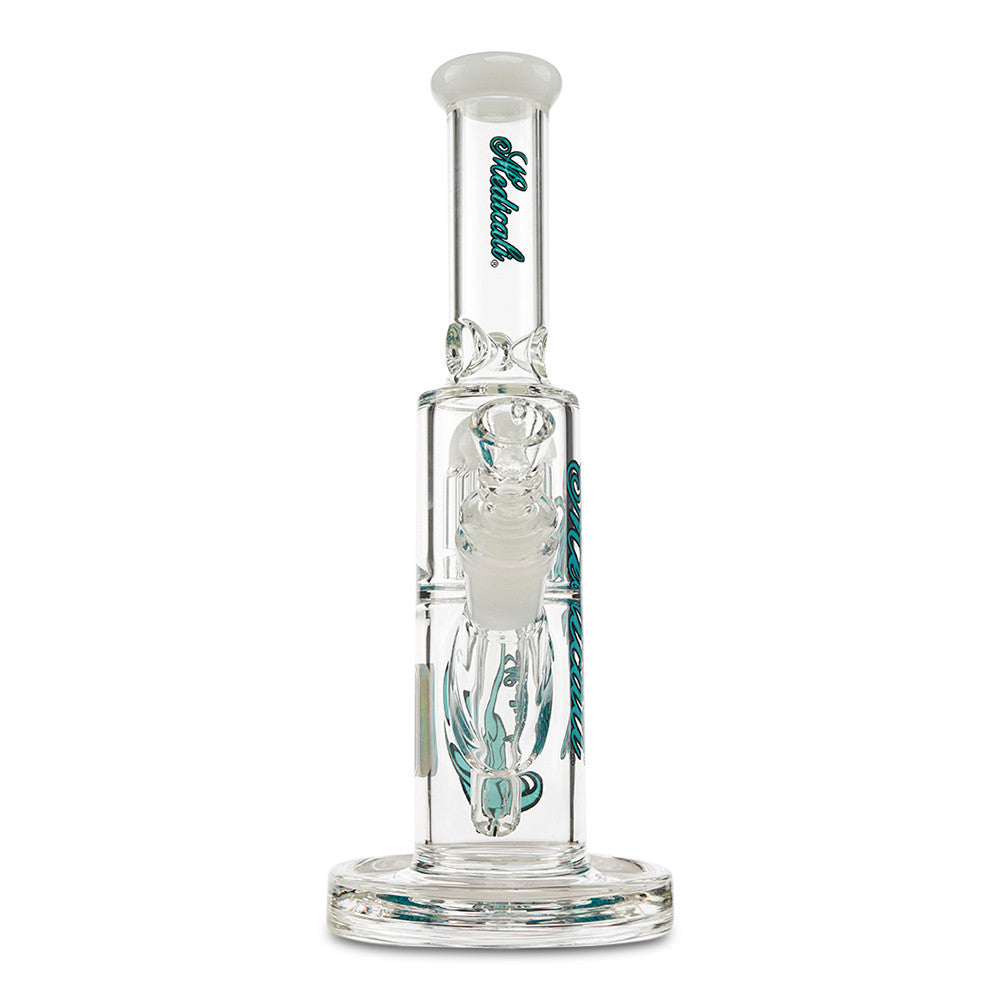 Medicali 10" 8-Tree Straight water pipe for dry herb