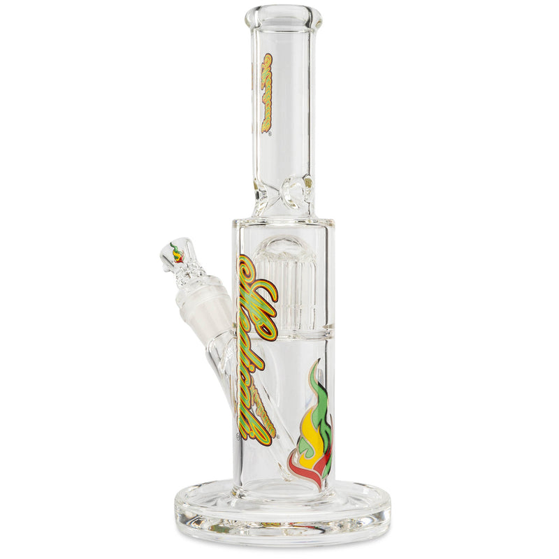 Medicali 10" 8-Tree Straight water pipe for dry herb