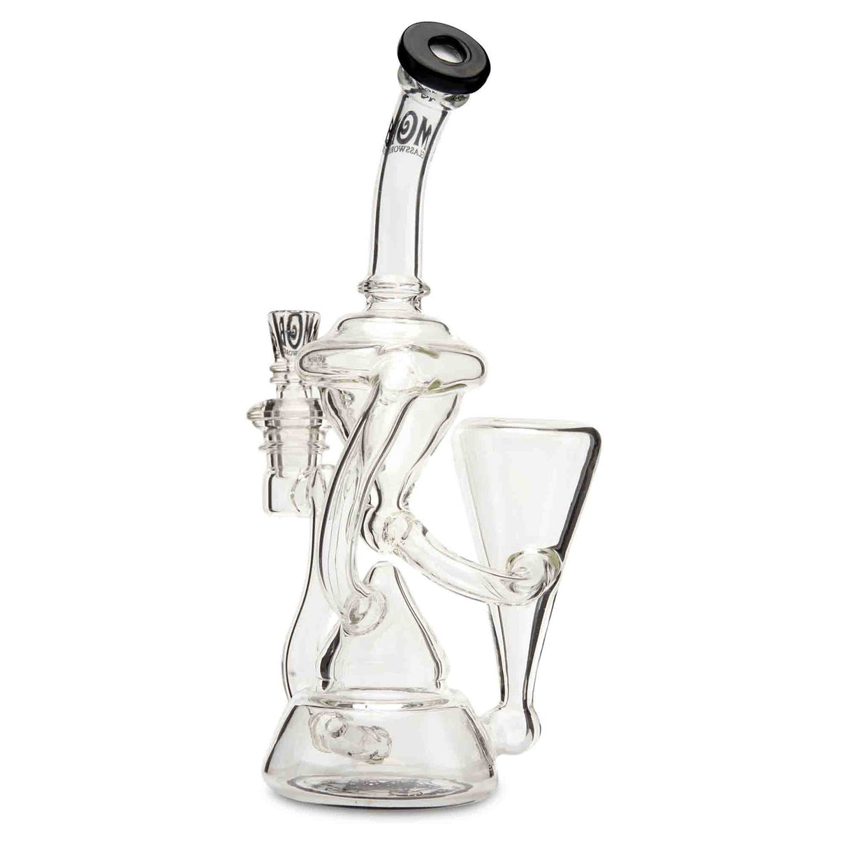 MOB Glass Zenith Recycler dab rig black