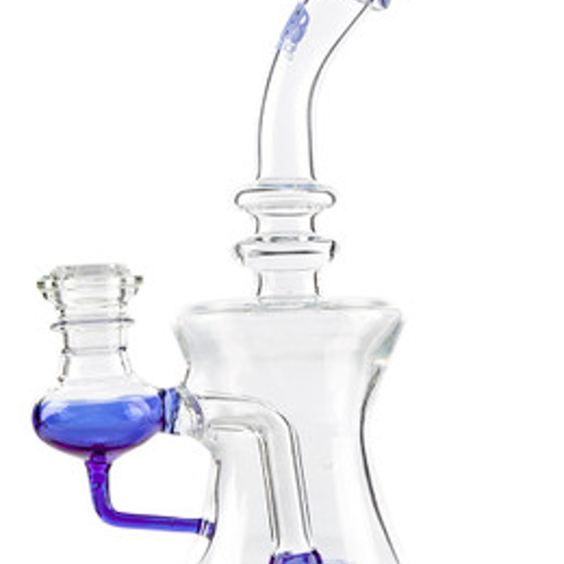 blue water bong