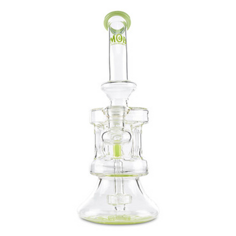 Mob Glass Quad Pillar Recycler Dab Rig 7