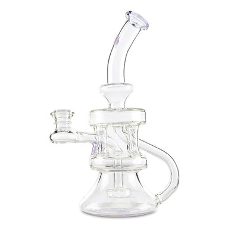 Mob Glass Quad Pillar Recycler Dab Rig 2