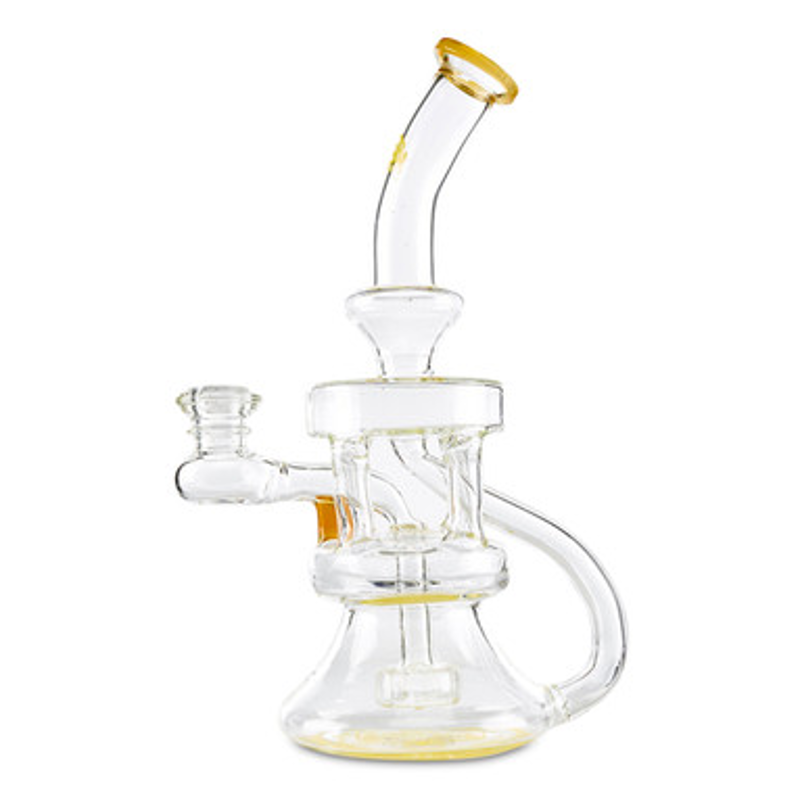 Mob Glass Quad Pillar Recycler Dab Rig 4