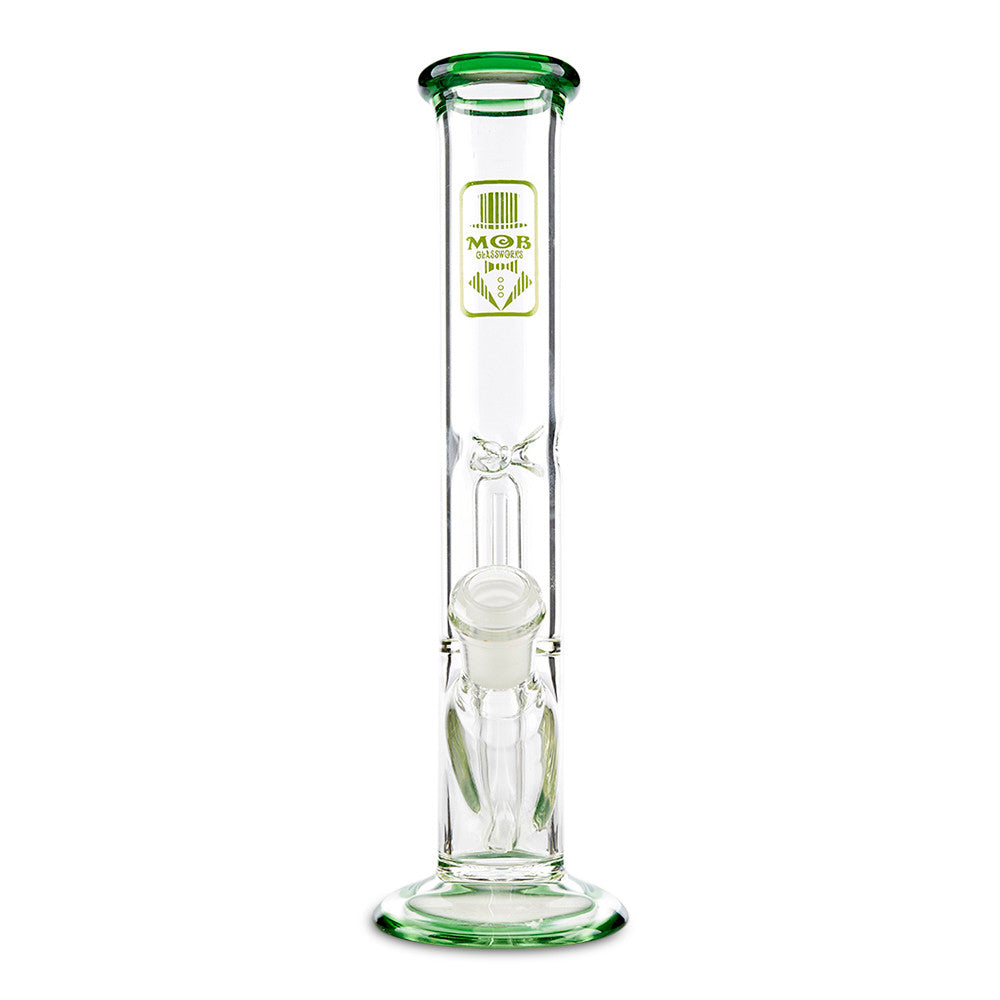 Mob Glass Showerhead Straight Tube green