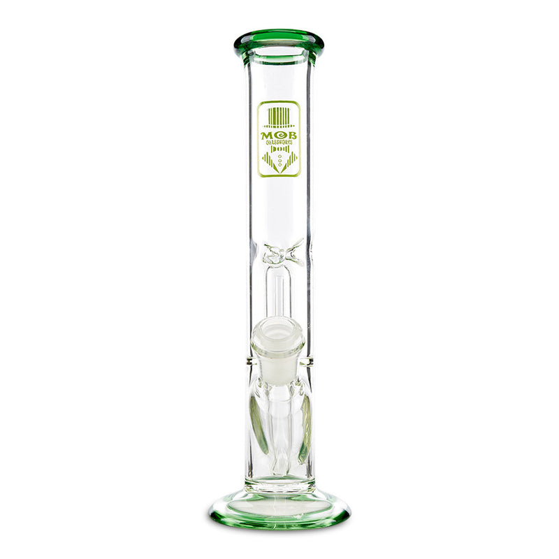 Mob Glass Showerhead Straight Tube green