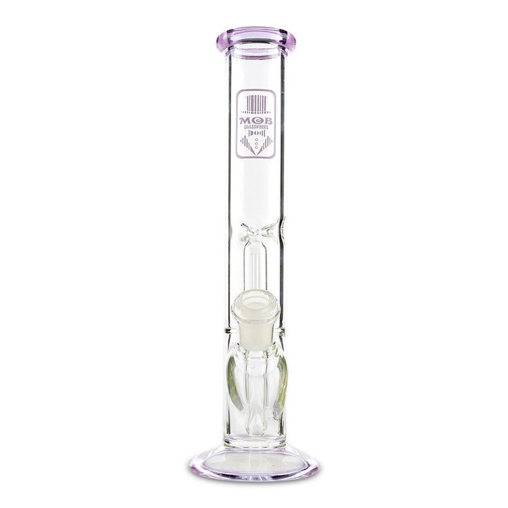 Mob Glass Showerhead Straight Tube purple