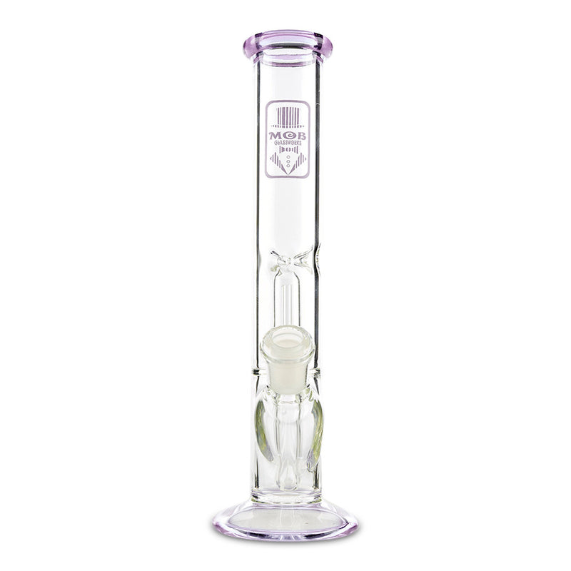 Mob Glass Showerhead Straight Tube purple