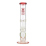Mob Glass Showerhead Straight Tube red