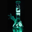 Monster Glow Beaker Small Water Pipe (allow images)