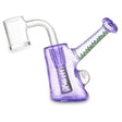 natey love zipper bubbler purple lollipop and green at cloud 9 smoke co
