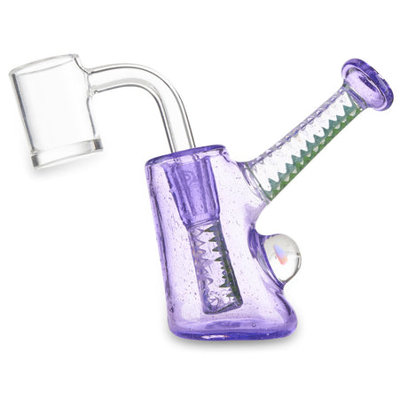 natey love zipper bubbler purple lollipop and green at cloud 9 smoke co