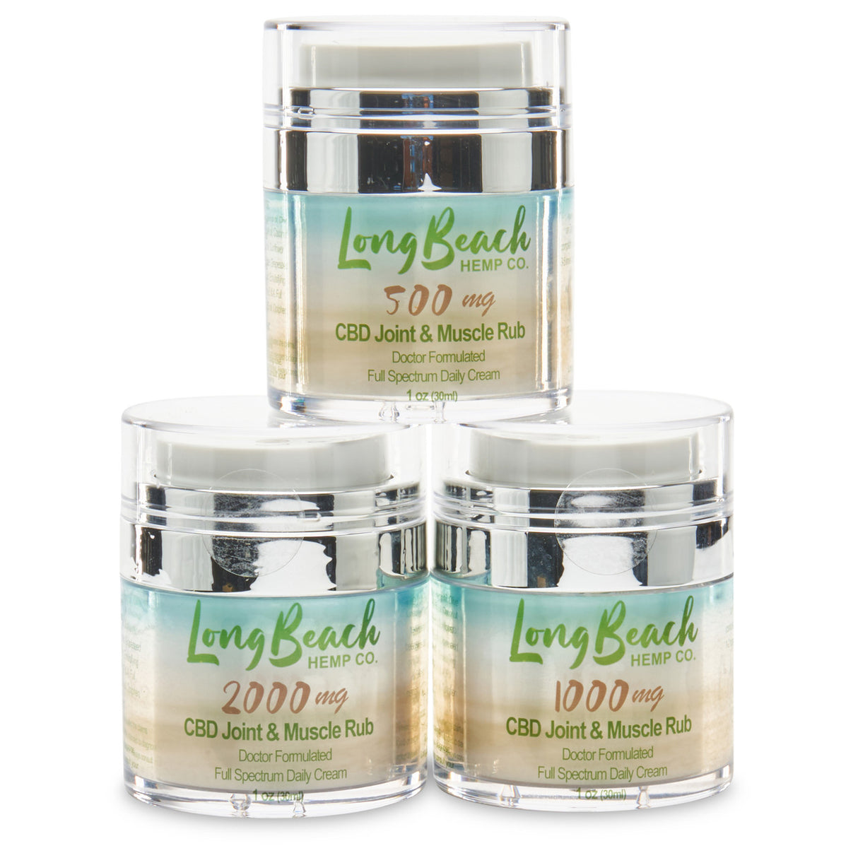 Long Beach Hemp Co. Full Spectrum CBD Joint & Muscle Cream