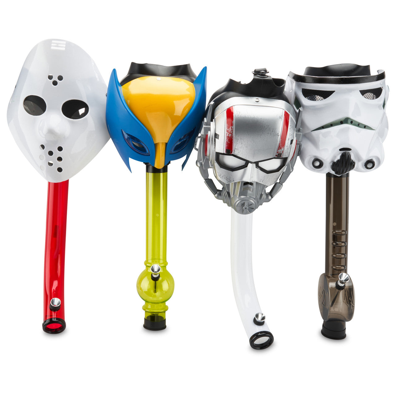 Superhero Gas Mask Pipes