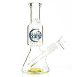 Olympus Mini Beaker Water Pipe with Perc and Colored Logo and base 9