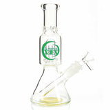 Olympus Mini Beaker Water Pipe with Perc and Colored Logo and base 8