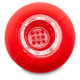 red silicone slide top view