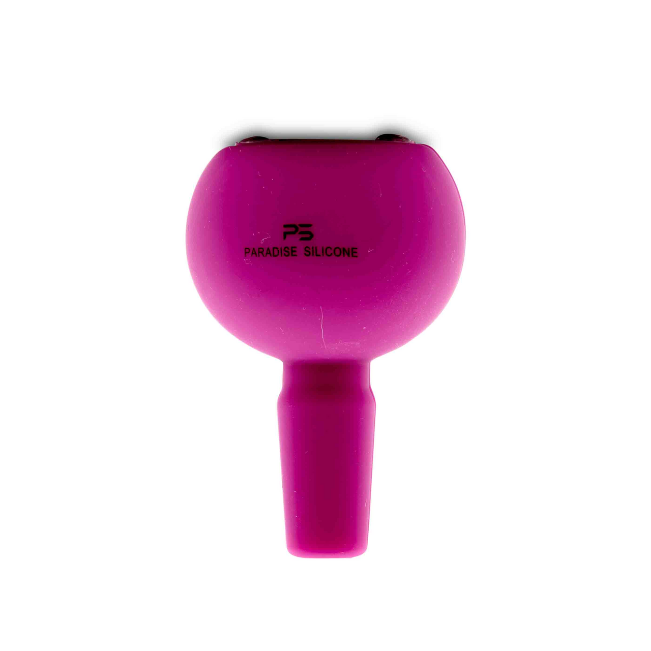 magenta silicone slide side view