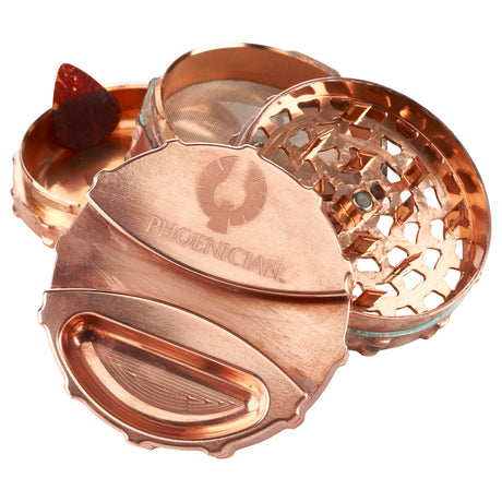Clean elite series phoenician grinder copper