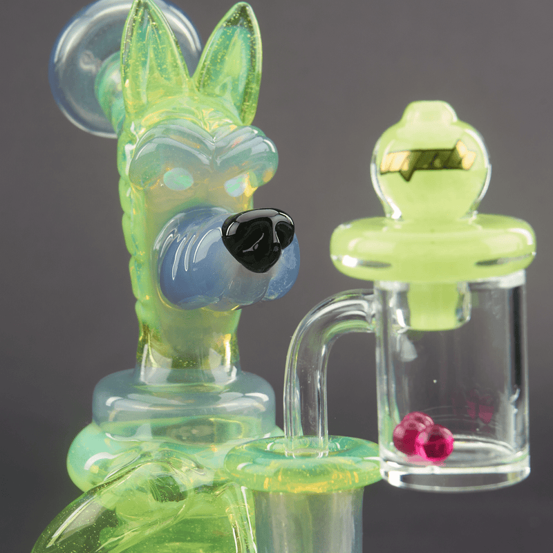 Ryan Kane Wolf Recycler Heady Dab Rig - Green