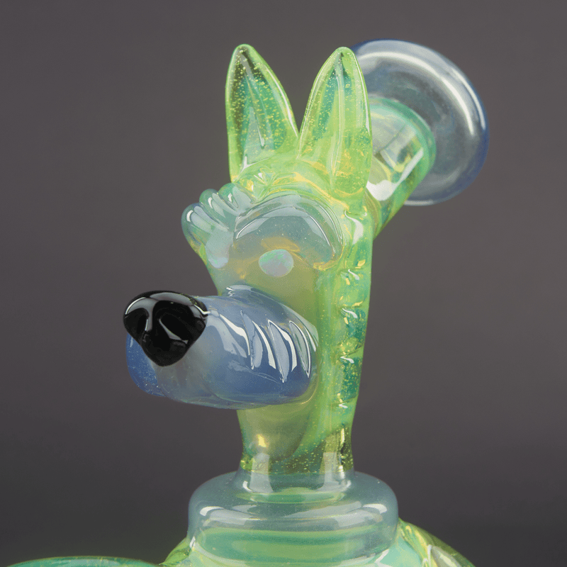 Ryan Kane Wolf Recycler Heady Dab Rig - Green