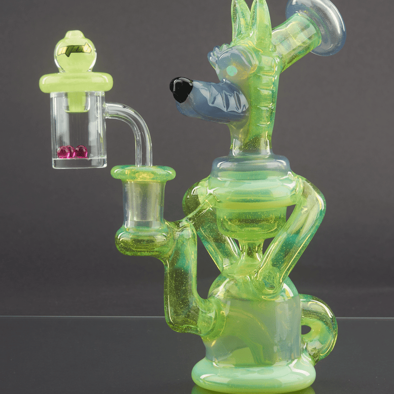 Ryan Kane Wolf Recycler Heady Dab Rig - Green