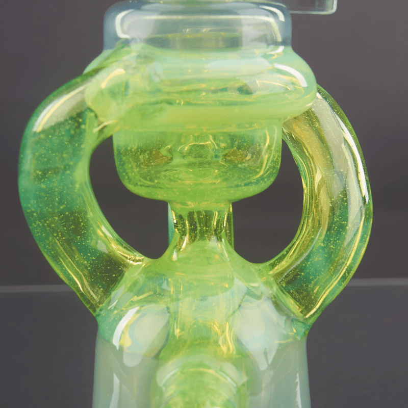 Ryan Kane Wolf Recycler Heady Dab Rig - Green