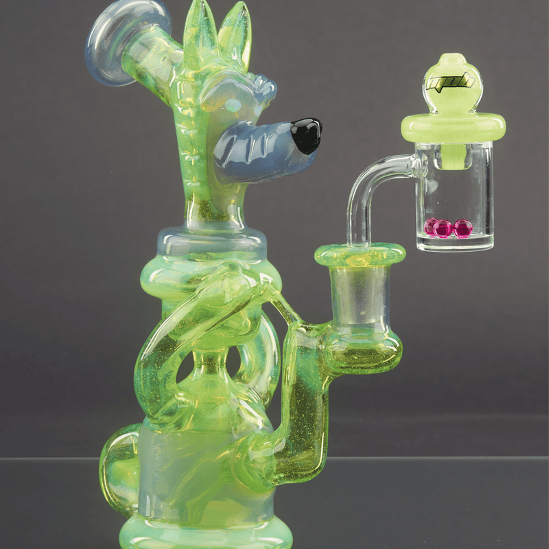 Ryan Kane Wolf Recycler Heady Dab Rig - Green