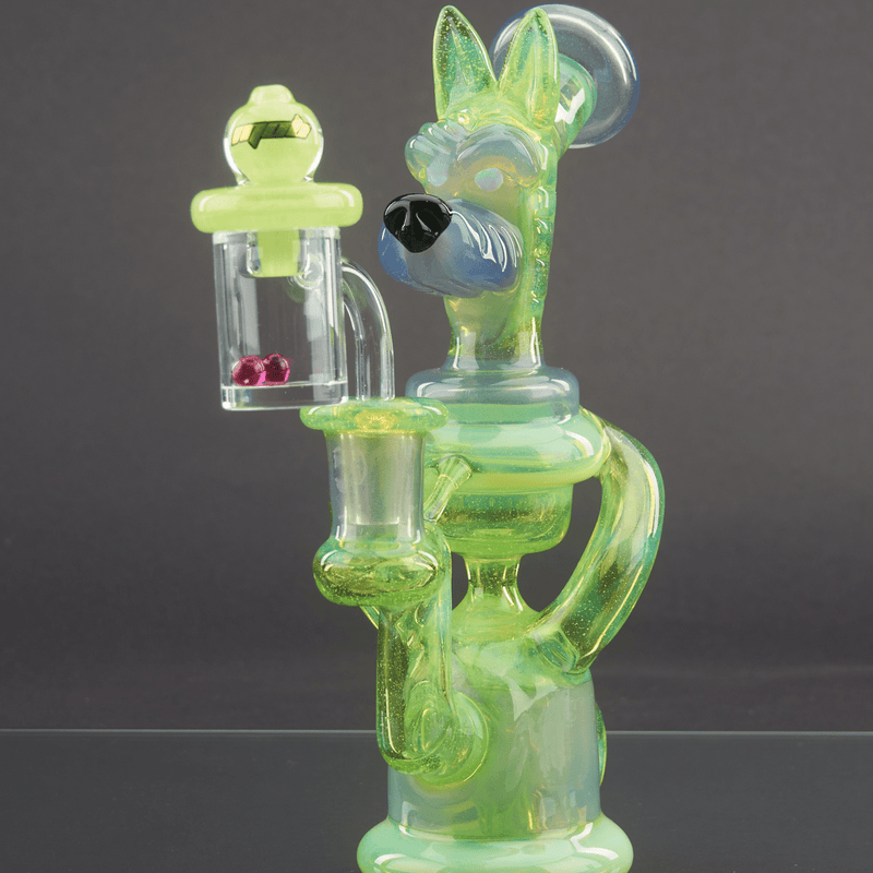 Ryan Kane Wolf Recycler Heady Dab Rig - Green