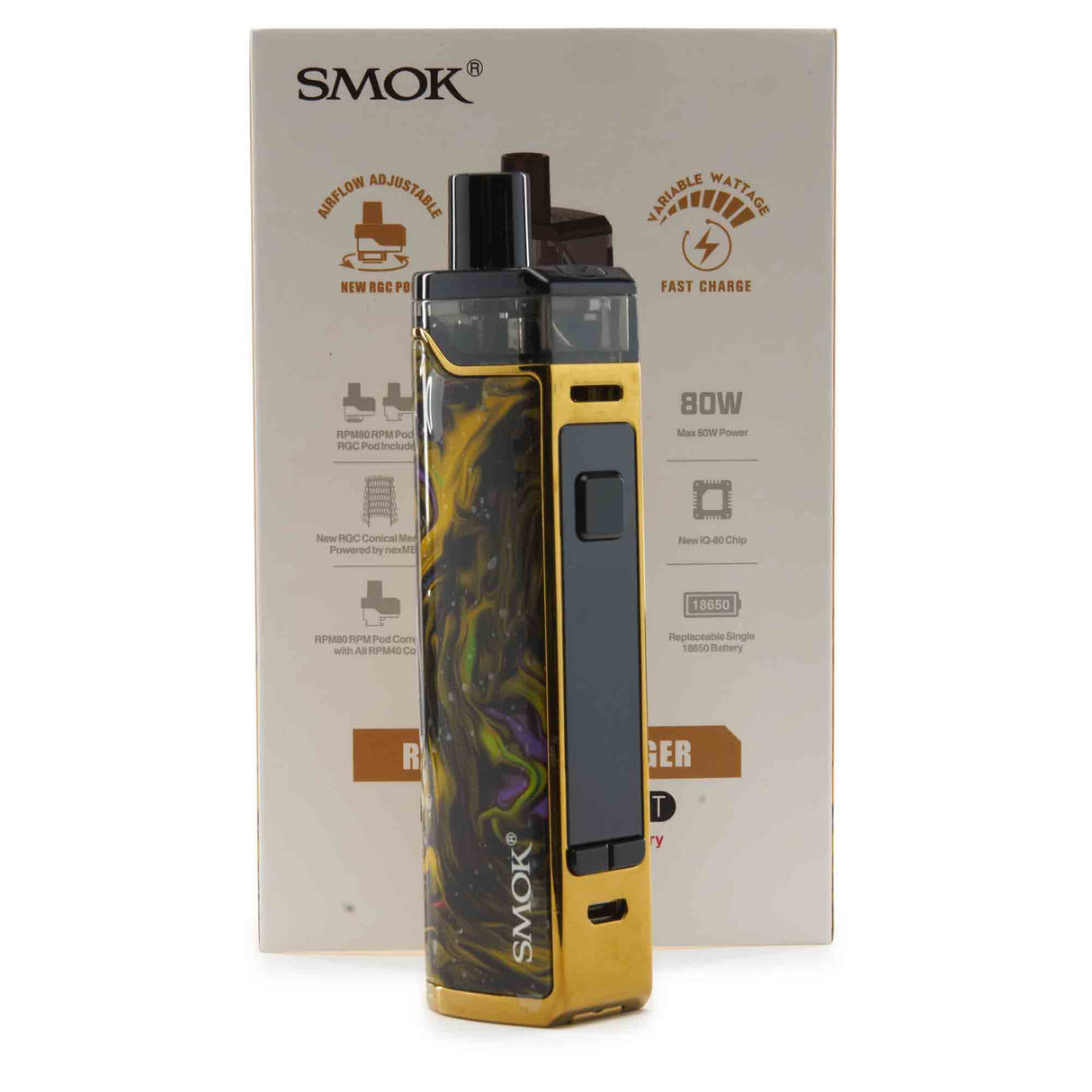 Smok RPM80 Fluid Gold